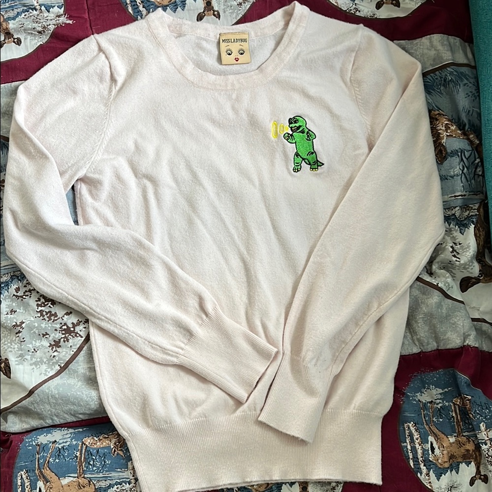 Miss Ladybug Godzilla sweater